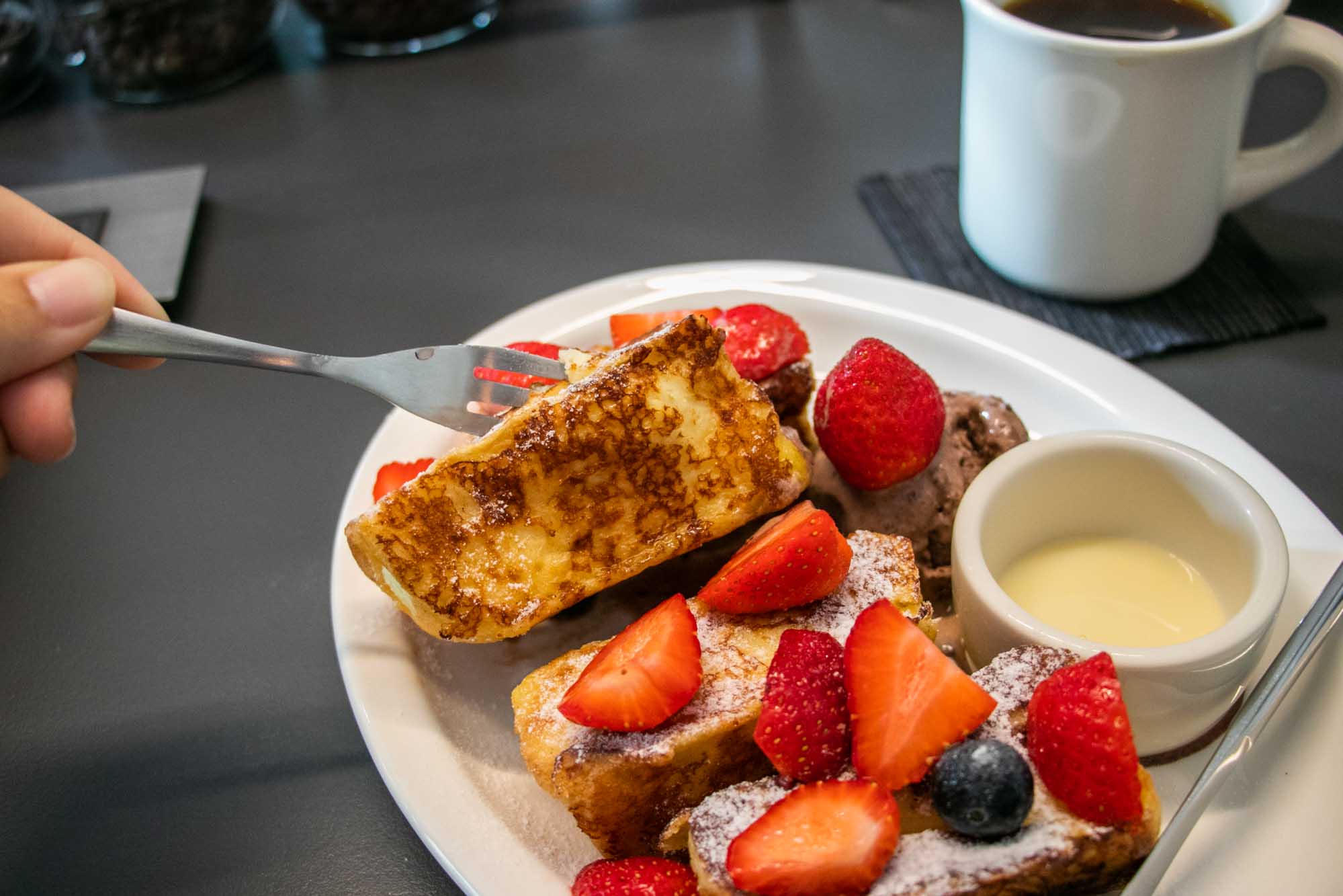 高雄市場咖啡美店 Single_g_Koffee 法式吐司！南華早市巷弄咖啡店