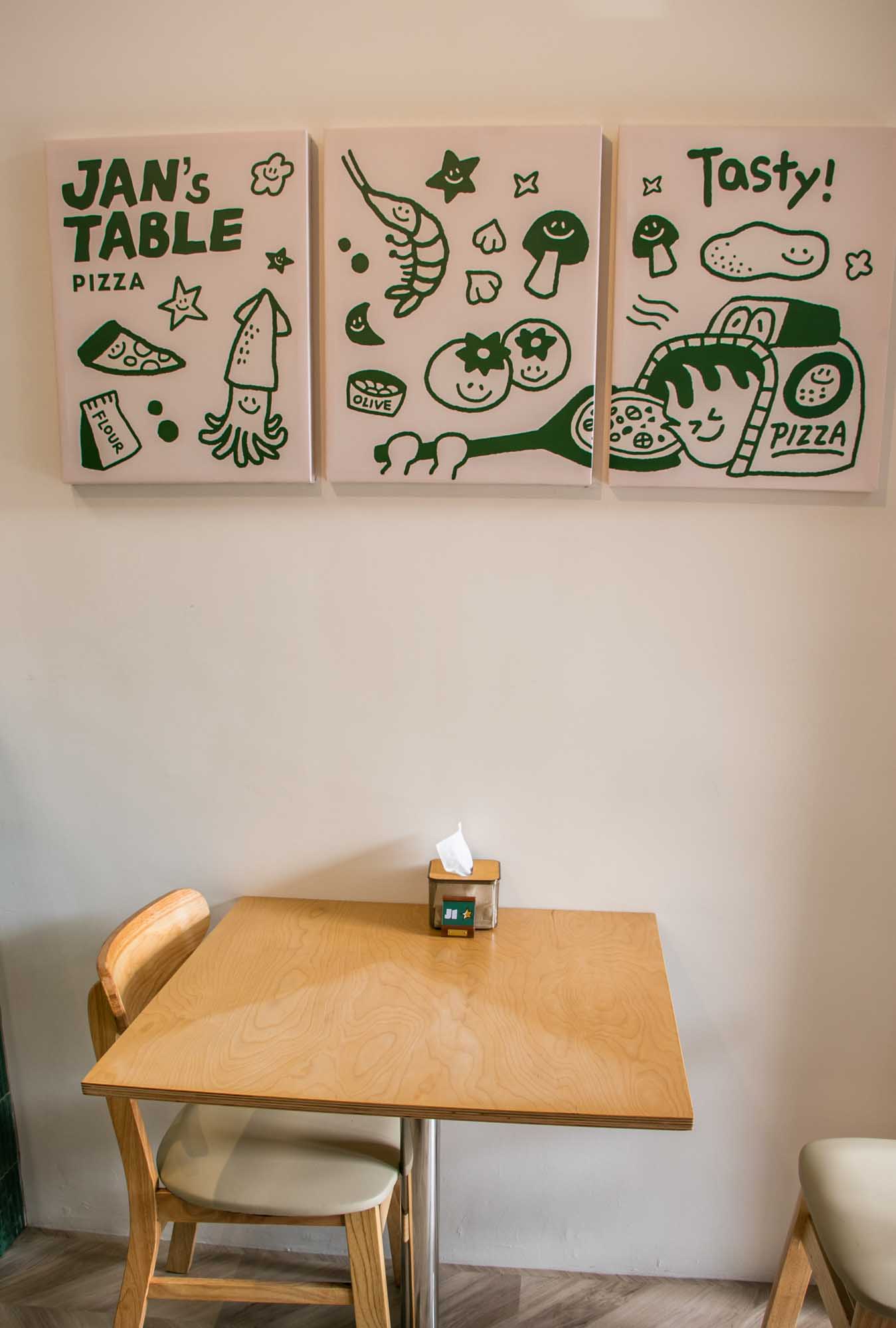 高雄披薩 酸種羅馬披薩｜JAN’s Table PIZZA 從龍華市場到新店面