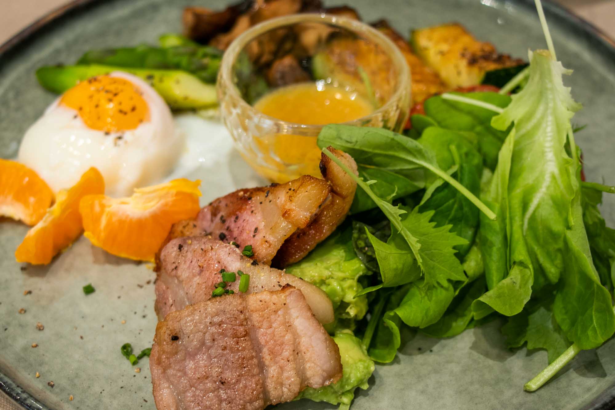 高雄早午餐 LAB AMPM 昉 美術館附近悠閒美景 還有義大利麵