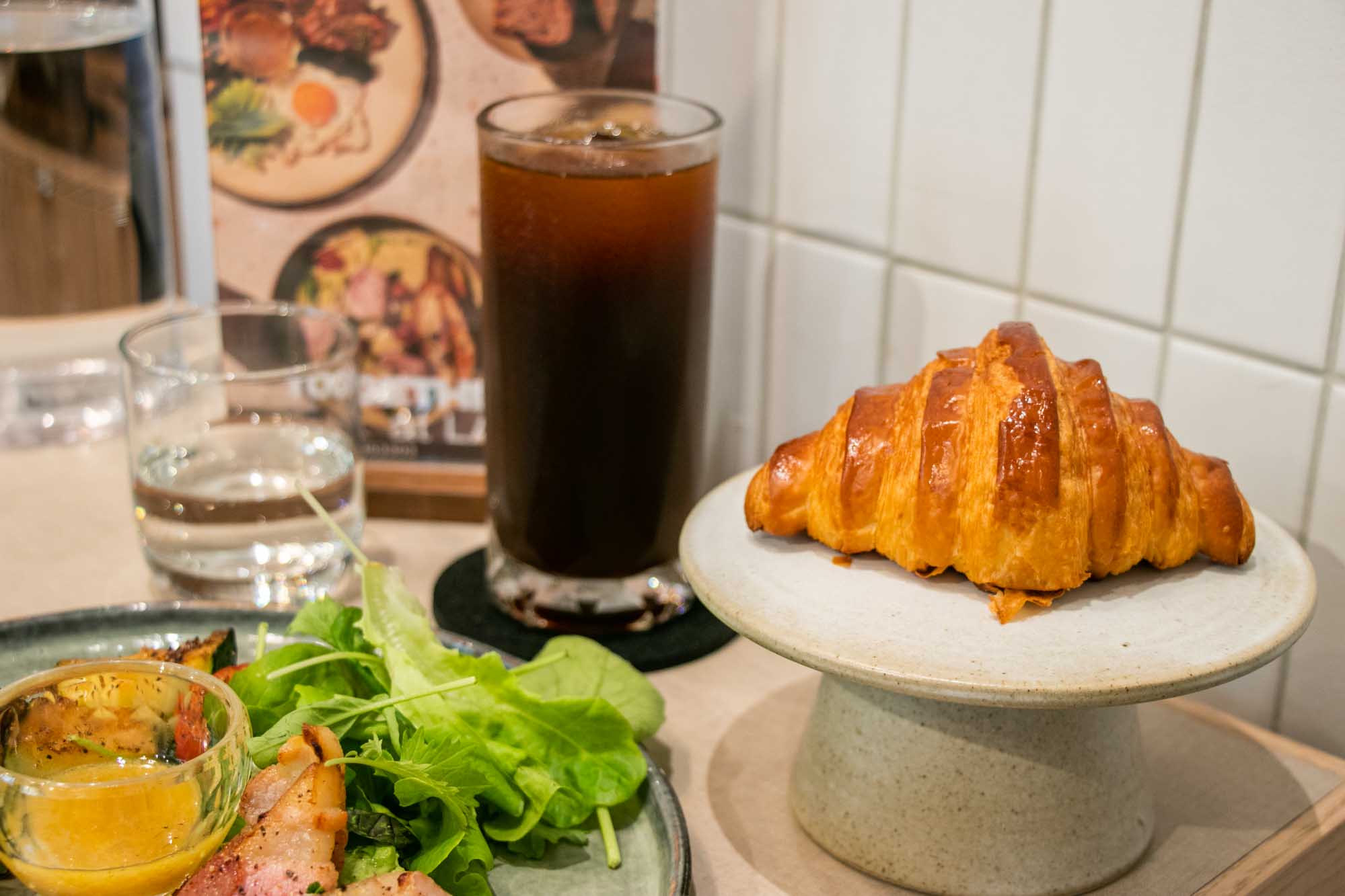 高雄早午餐 LAB AMPM 昉 美術館附近悠閒美景 還有義大利麵