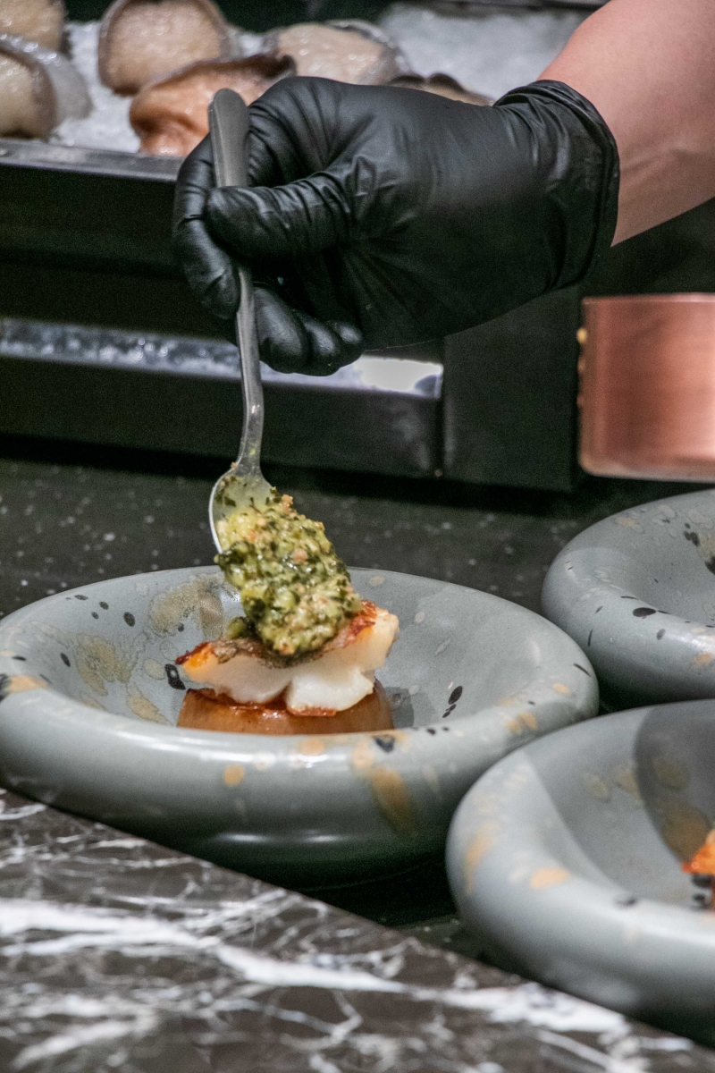 高雄聚餐約會首選 樂葵法式鐵板燒 高雄義享店 超狂海鮮饗宴