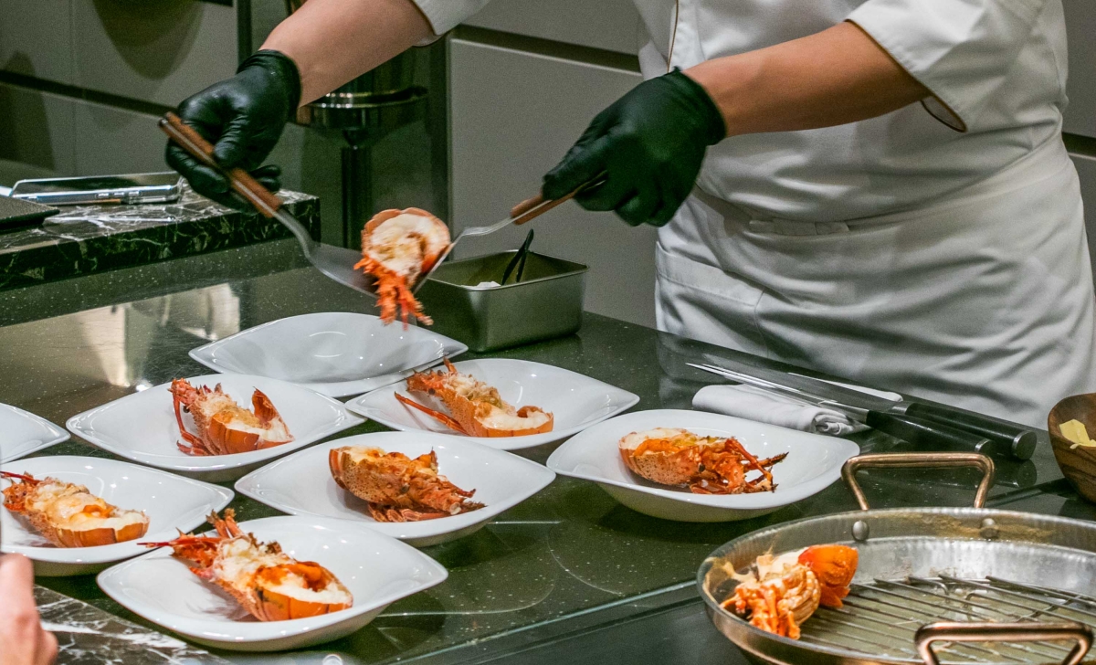 高雄聚餐約會首選 樂葵法式鐵板燒 高雄義享店 超狂海鮮饗宴