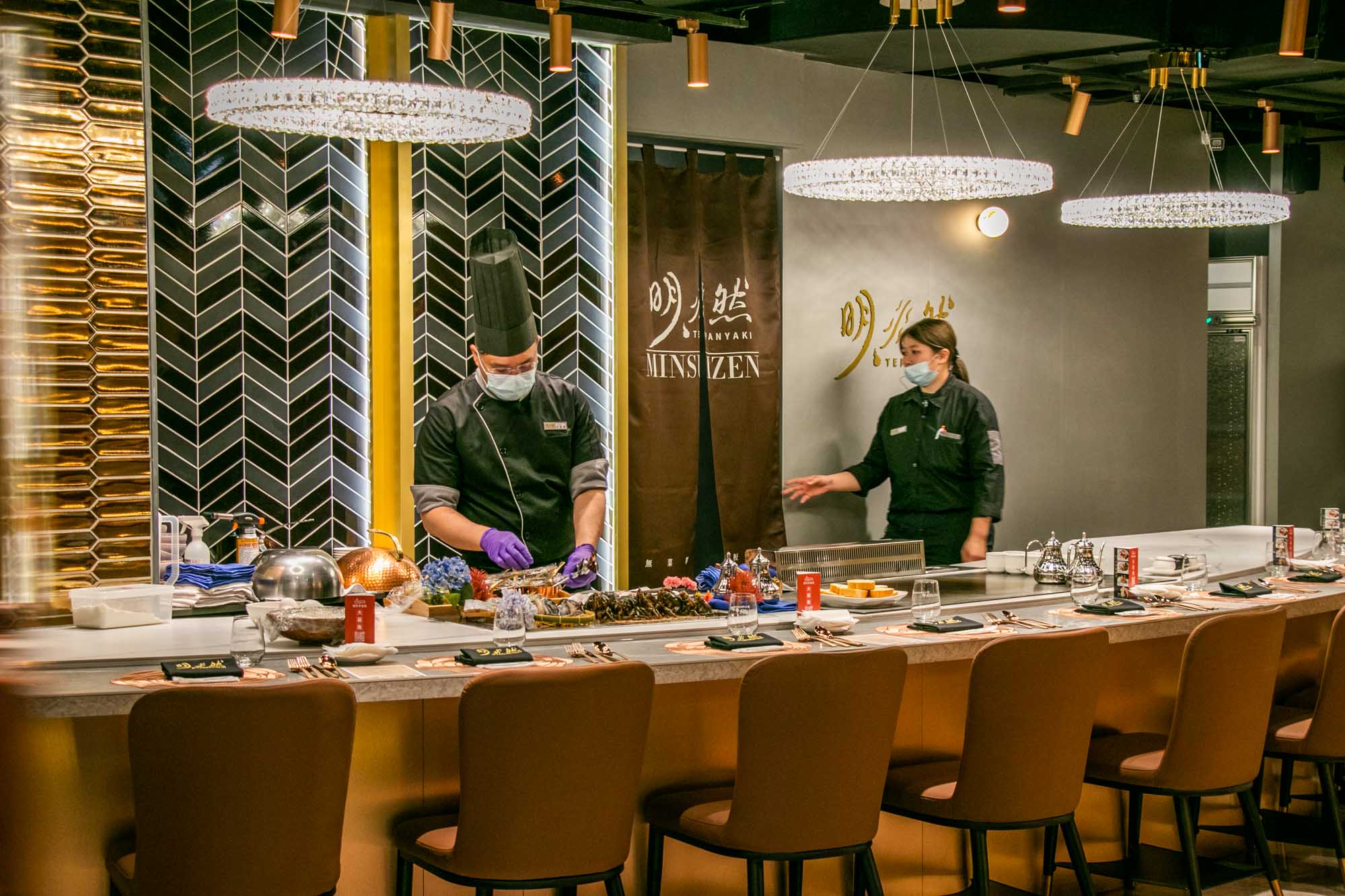 高雄慶生聚會推薦 明水然 高雄大立店 評價超高無菜單鐵板燒 五度獲選『全台十大頂級鐵板燒』殊榮