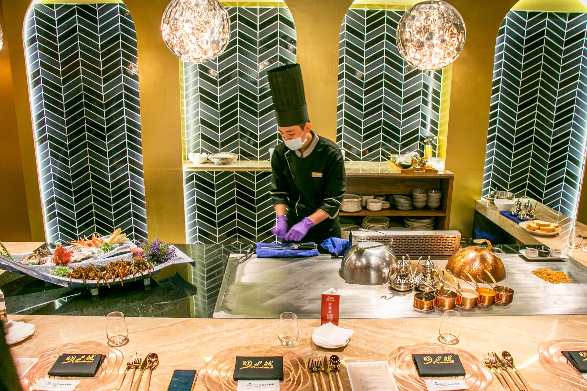 高雄慶生聚會推薦 明水然 高雄大立店 評價超高無菜單鐵板燒 五度獲選『全台十大頂級鐵板燒』殊榮