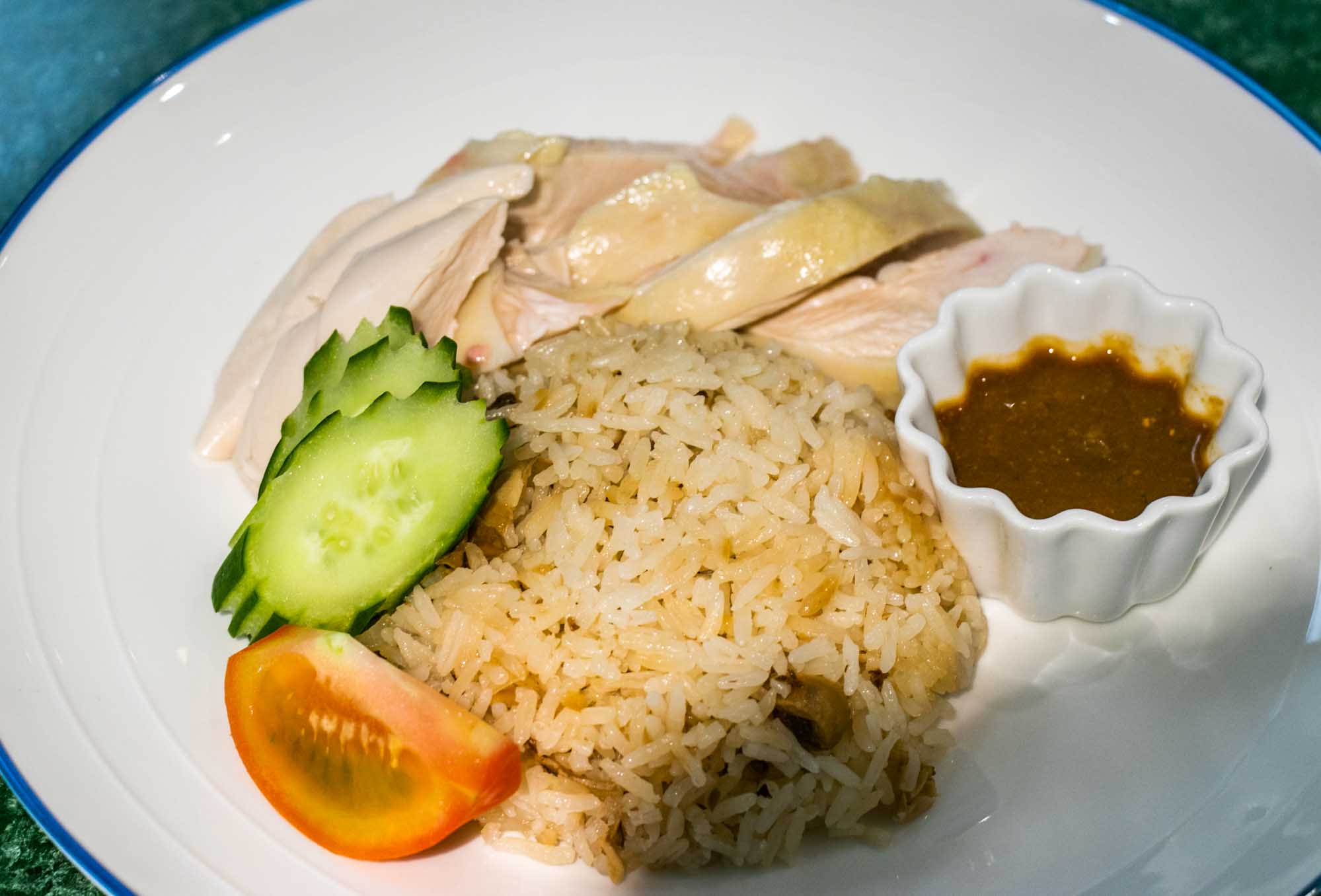 台南 沙卡里巴市場 煮合 Thai Inspired 海南雞飯和泰奶超讚