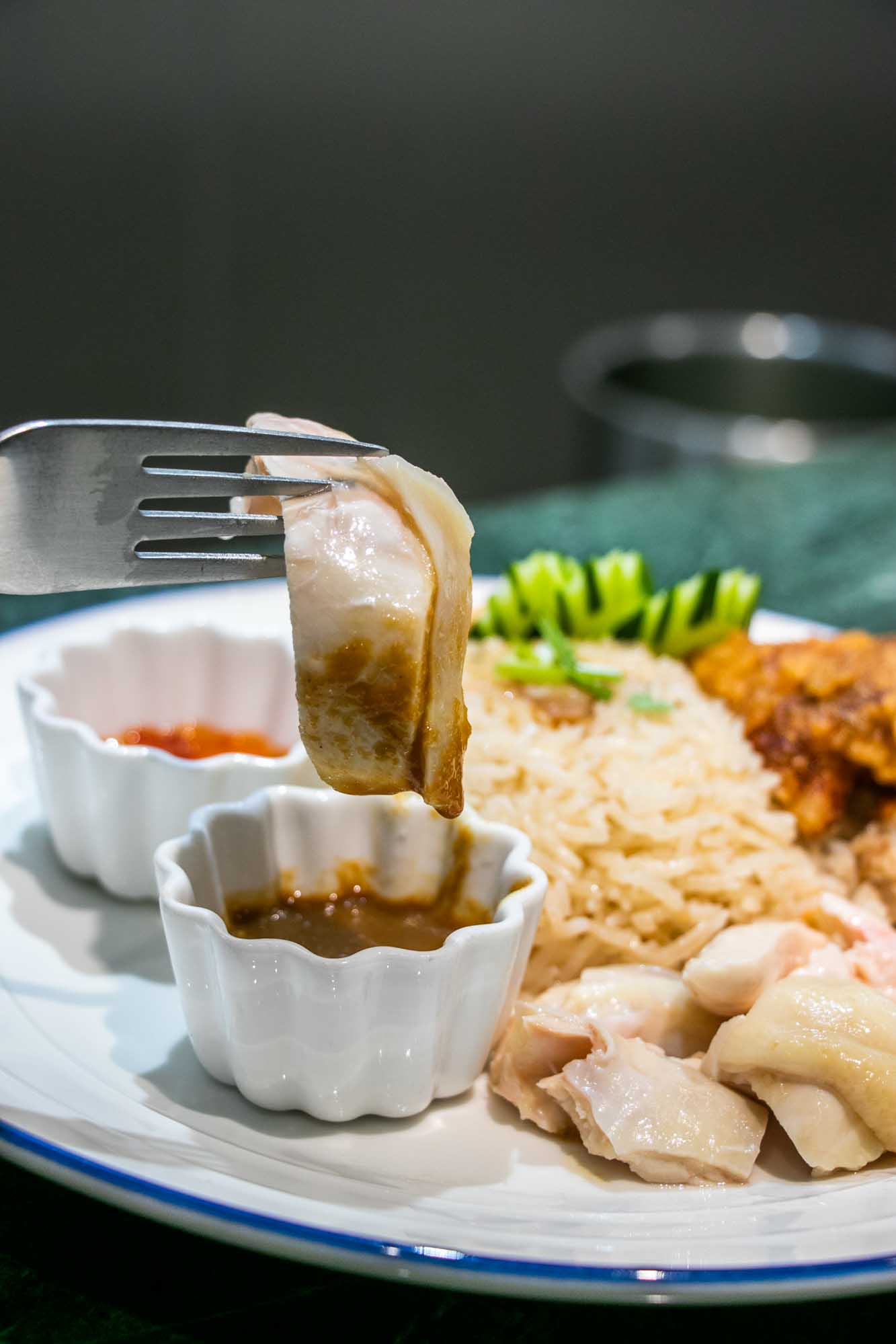 台南 沙卡里巴市場 煮合 Thai Inspired 海南雞飯和泰奶超讚