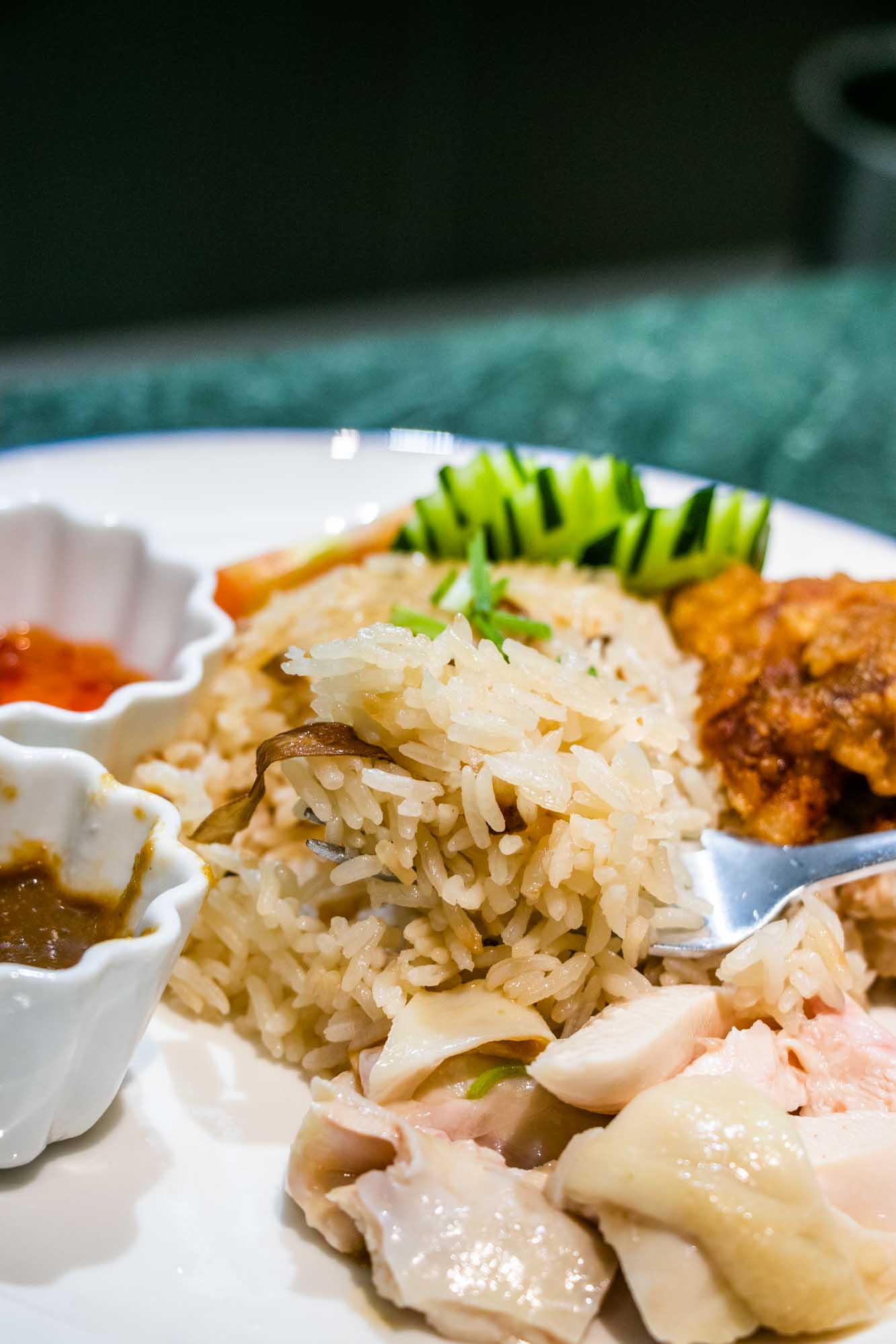 台南 沙卡里巴市場 煮合 Thai Inspired 海南雞飯和泰奶超讚