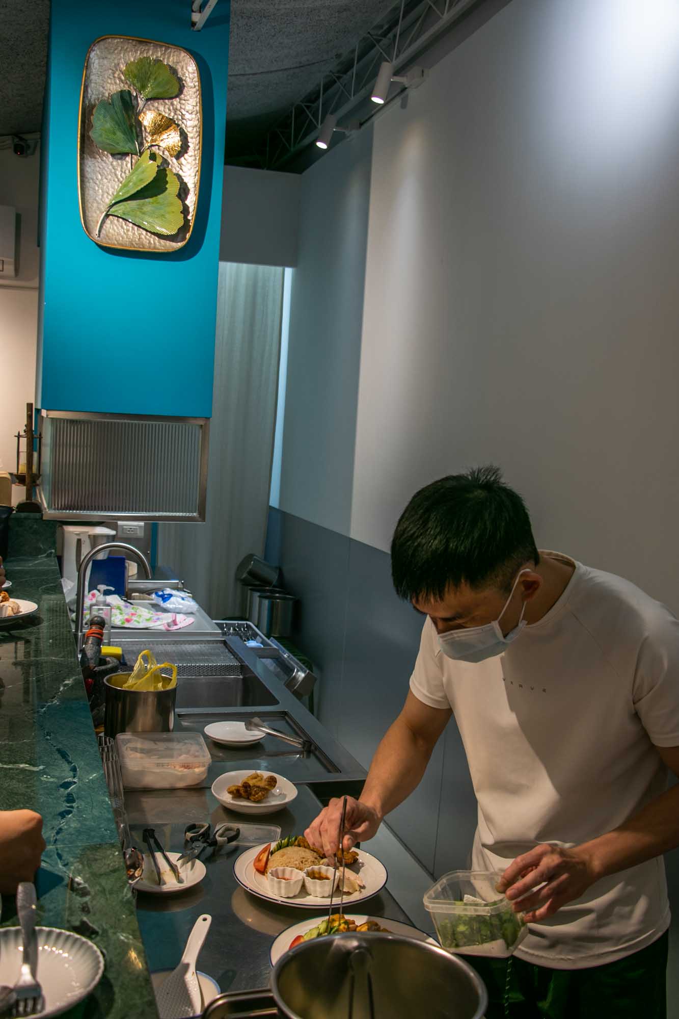 台南 沙卡里巴市場 煮合 Thai Inspired 海南雞飯和泰奶超讚