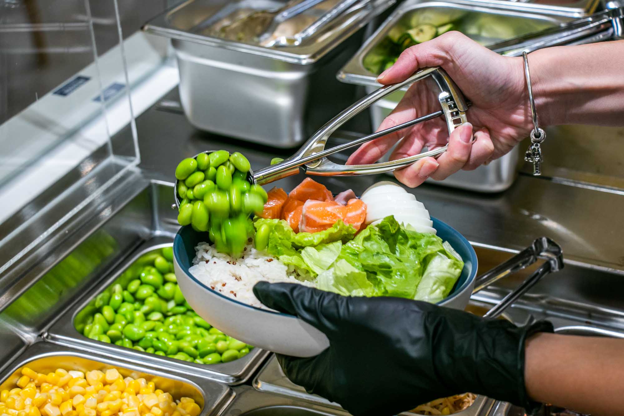 高雄夏威夷拌飯推薦 彩碗 colorbowlpoke 高雄三多店新開幕