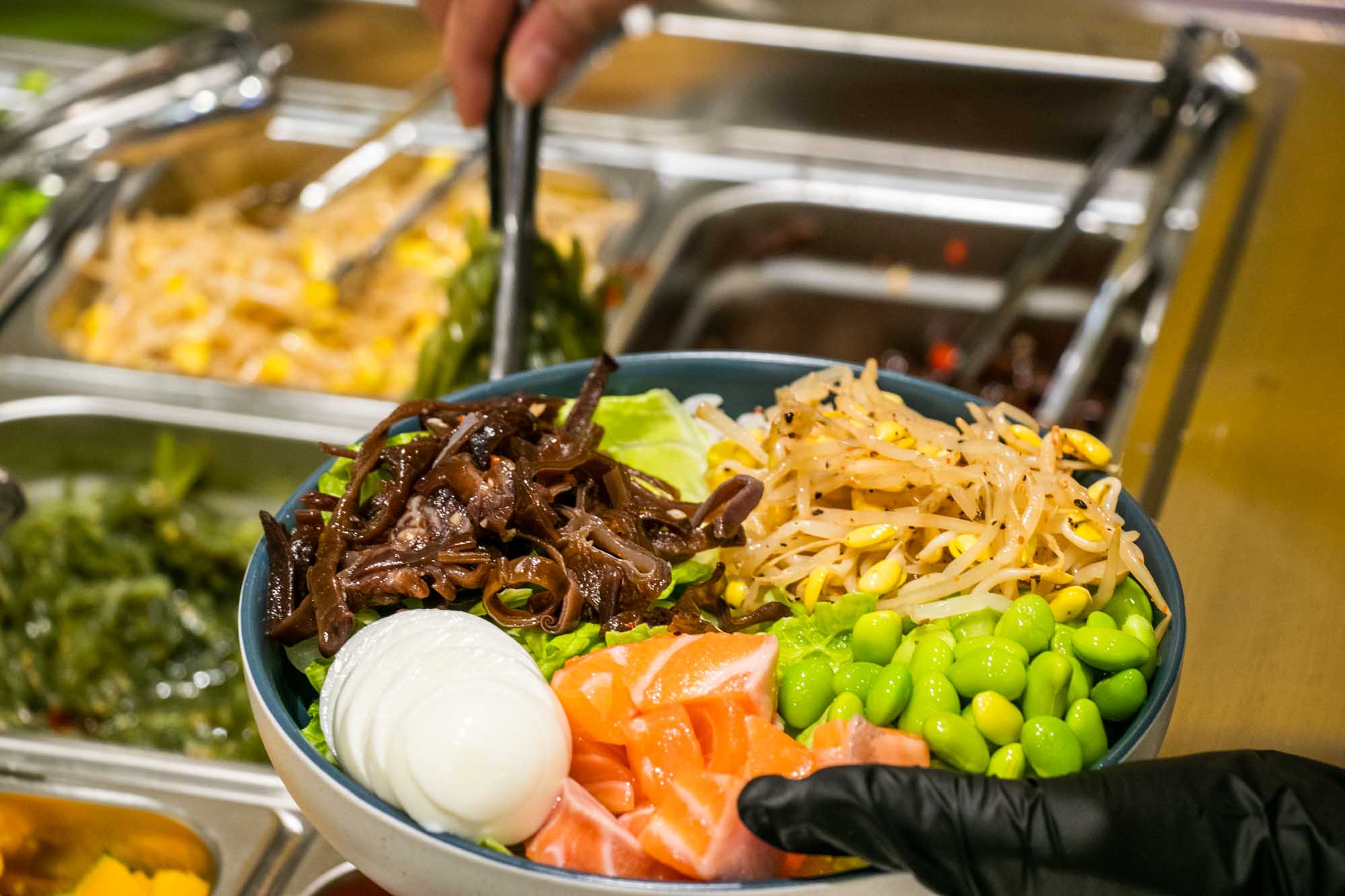 高雄夏威夷拌飯推薦 彩碗 colorbowlpoke 高雄三多店新開幕