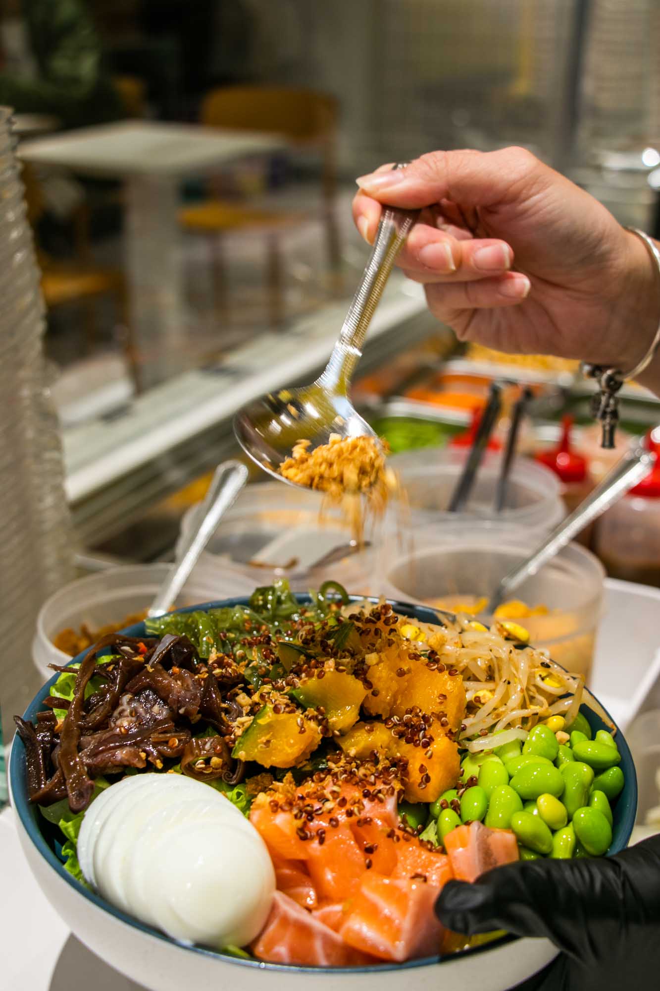 高雄夏威夷拌飯推薦 彩碗 colorbowlpoke 高雄三多店新開幕