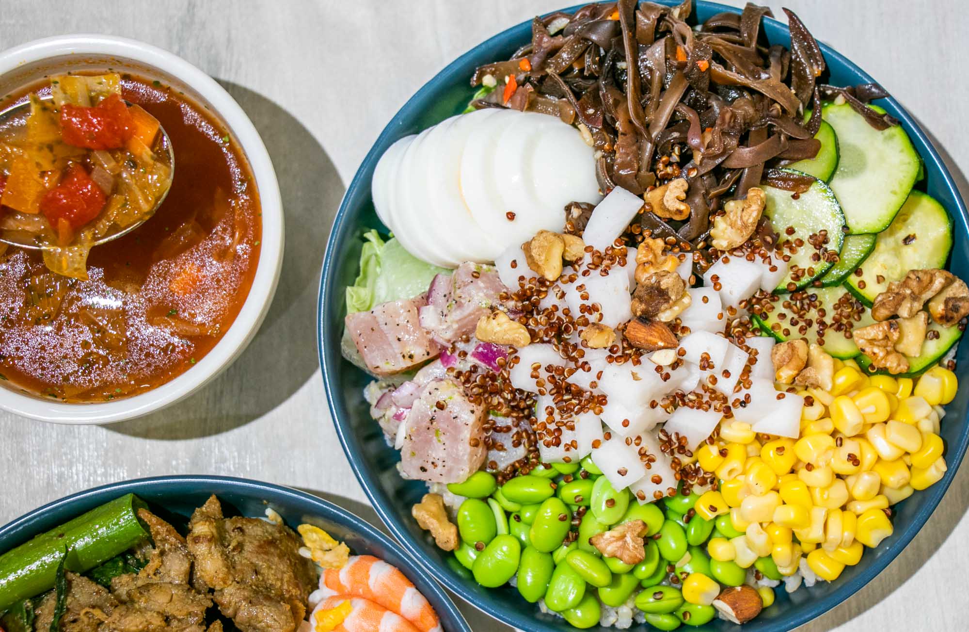 高雄夏威夷拌飯推薦 彩碗 colorbowlpoke 高雄三多店新開幕