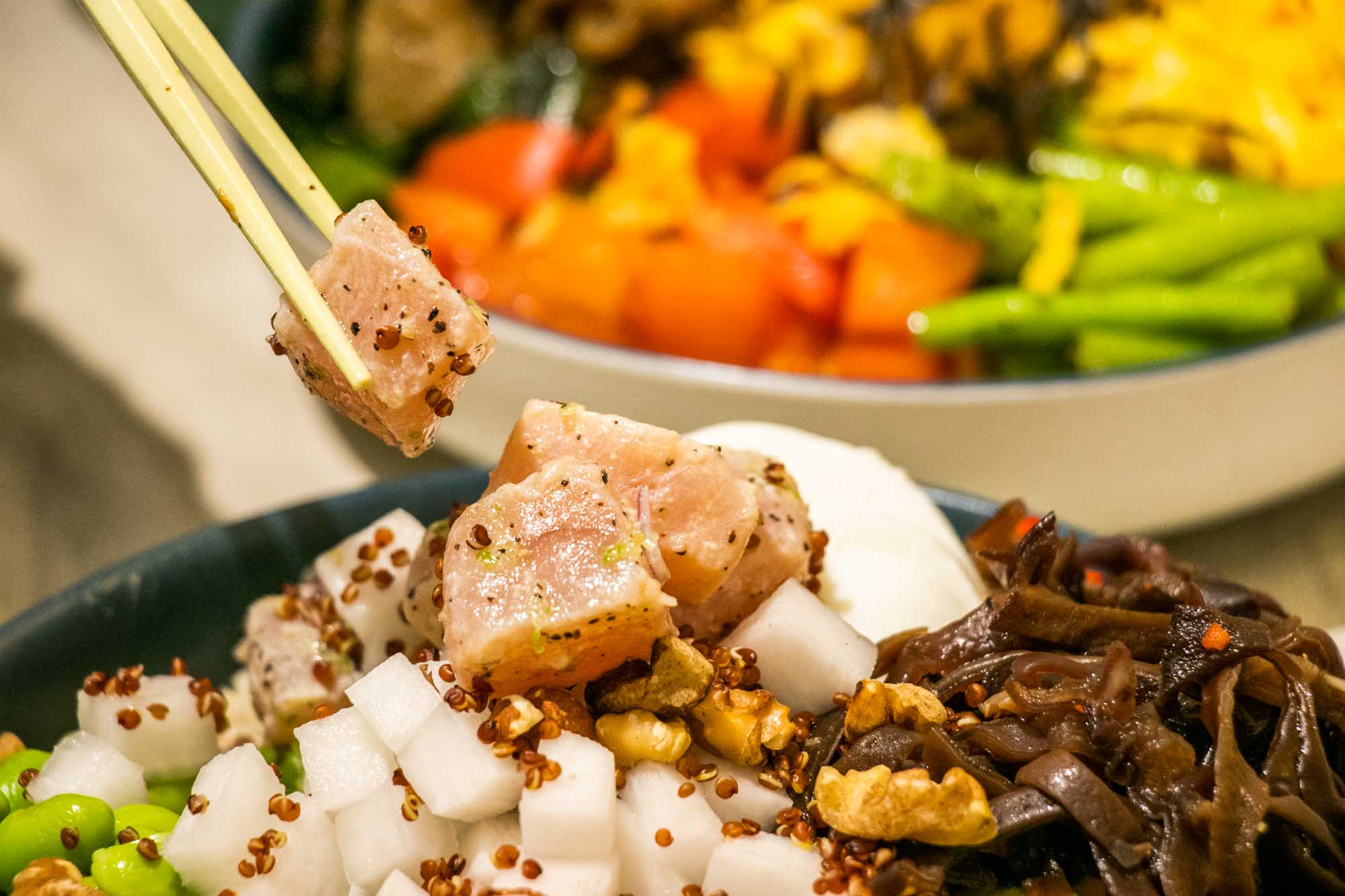 高雄夏威夷拌飯推薦 彩碗 colorbowlpoke 高雄三多店新開幕