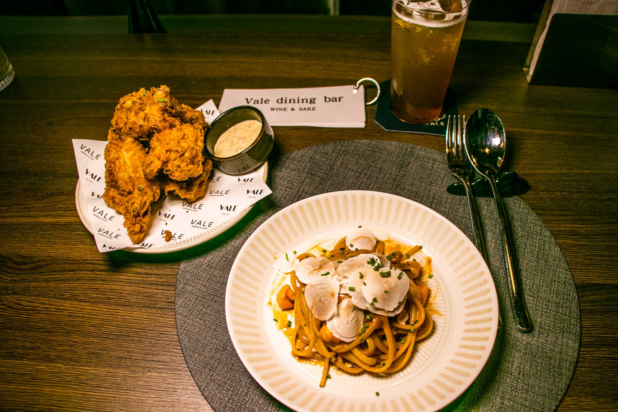 高雄 谷餐酒館 Vale Dining Bar 推薦義大利麵與美味炸雞 聚餐小酌好地方