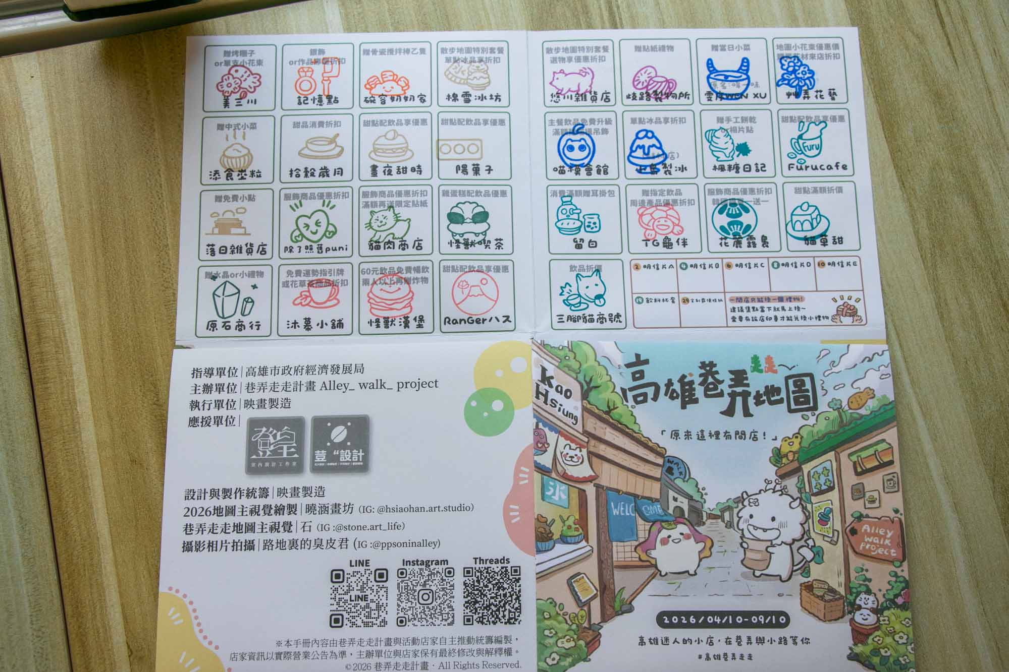 高雄旅遊 集結高雄巷弄小店 來高雄玩吃美食集章控 2026高雄巷弄走走地圖計畫 - 第5張圖 高雄旅遊 集結高雄巷弄小店 來高雄玩吃美食集章控 2026高雄巷弄走走地圖計畫