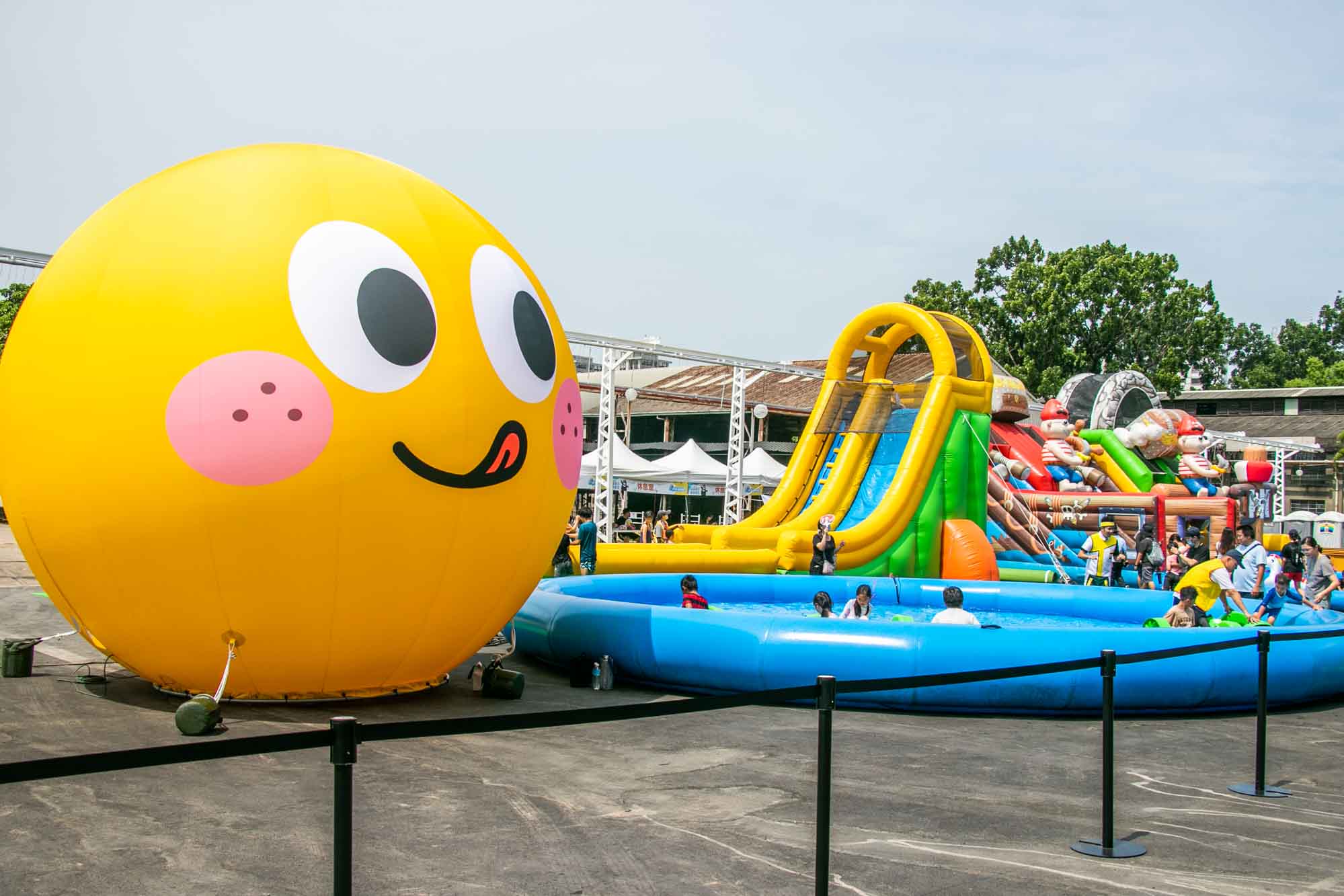 高雄景點 親子遊樂園 台鐵高雄機廠 高雄親子遊樂園區 超過30設施免費玩